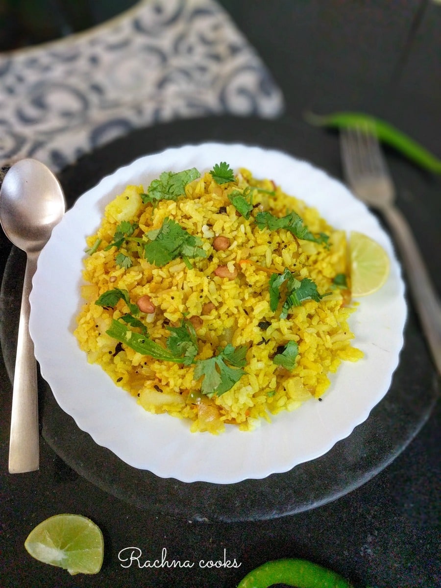 aloo poha recipe