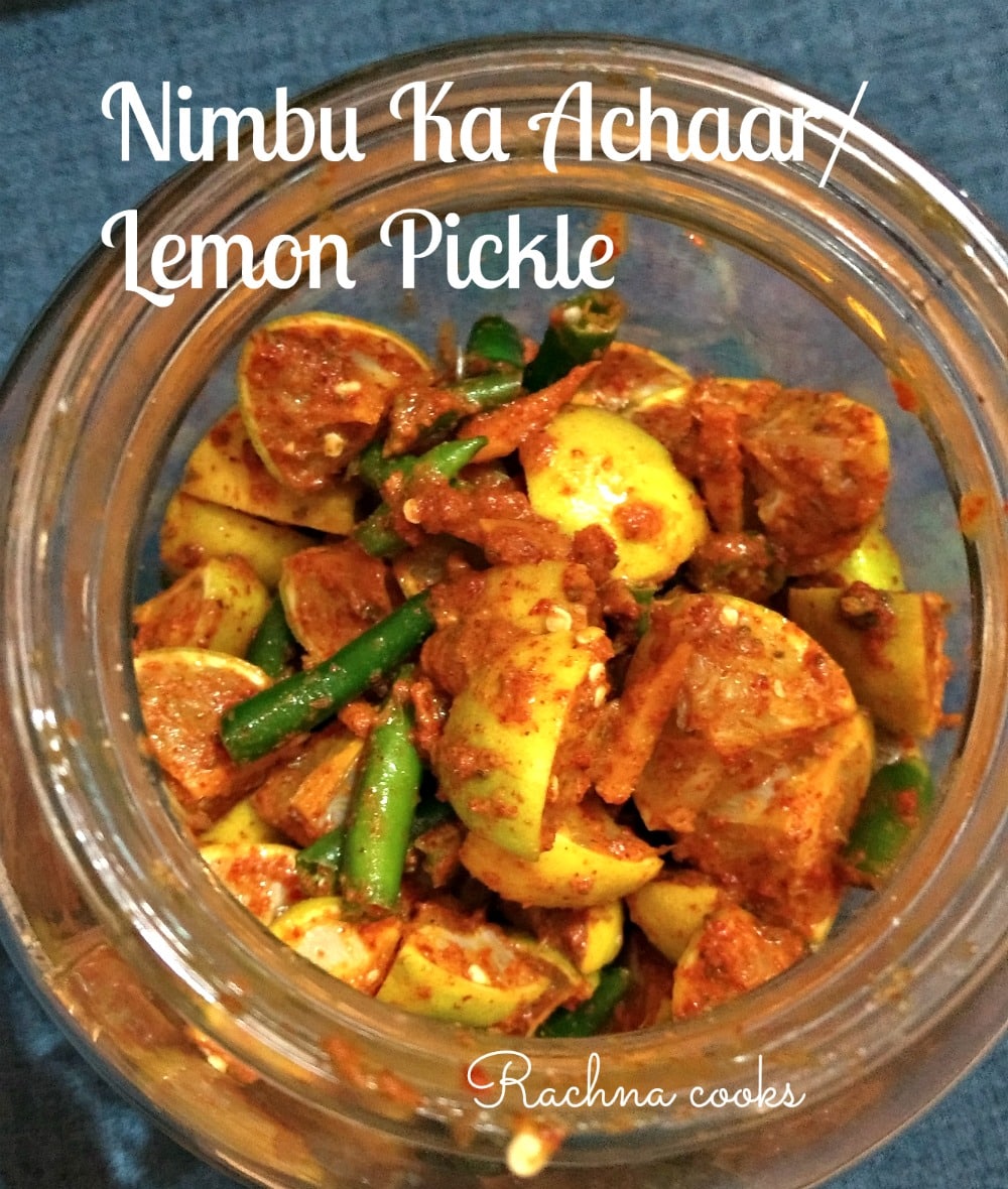 nimbu ka achaar