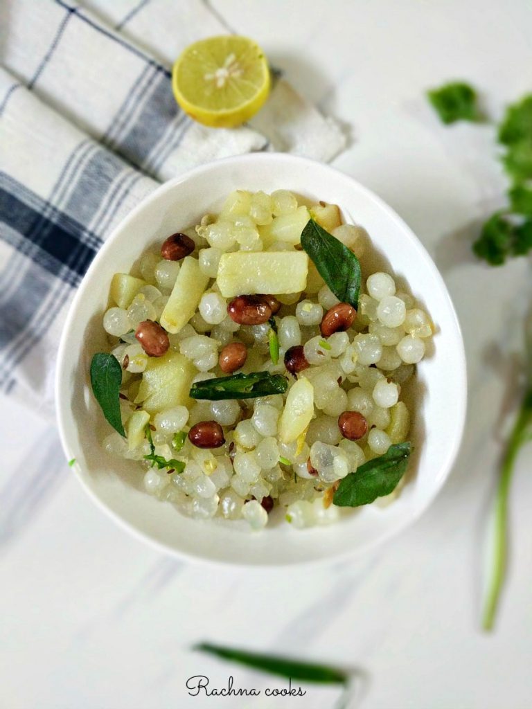 how to make sabudana khichdi