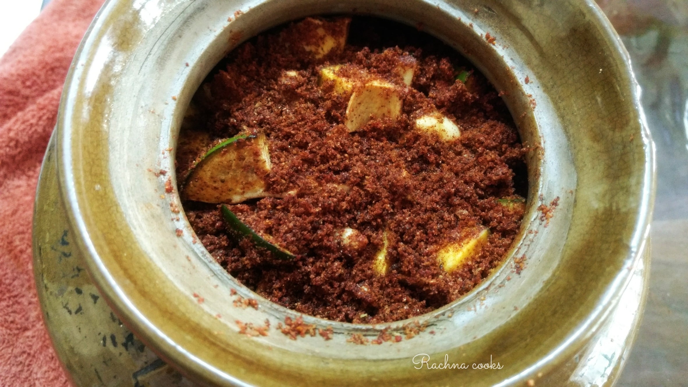 avakaya recipe mango pickle 