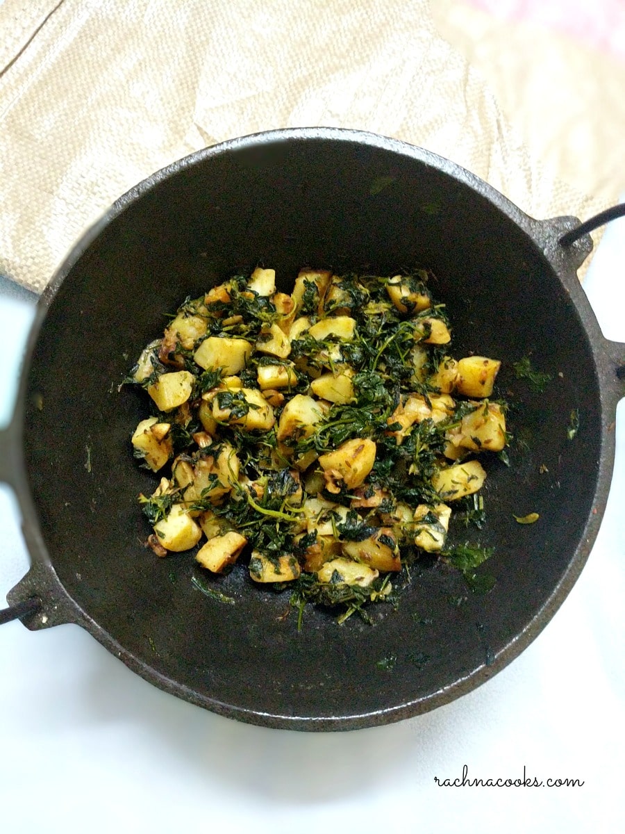 Aloo Methi 