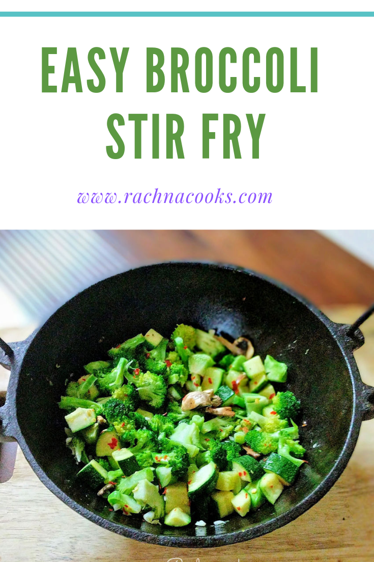 Broccoli stir fry