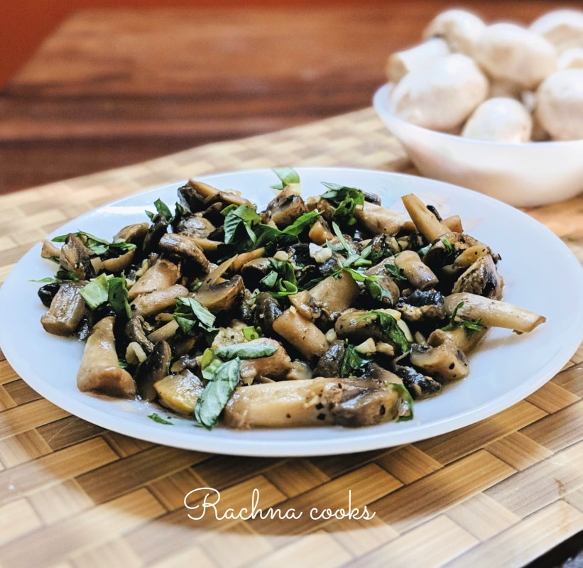 easy mushroom stir fry recipe