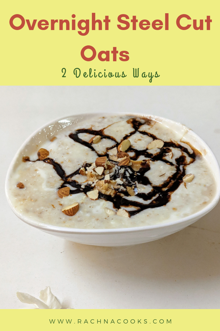 overnight steel cut oats recipe