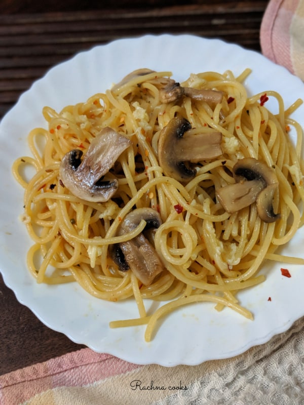 Spaghetti aglio olio 