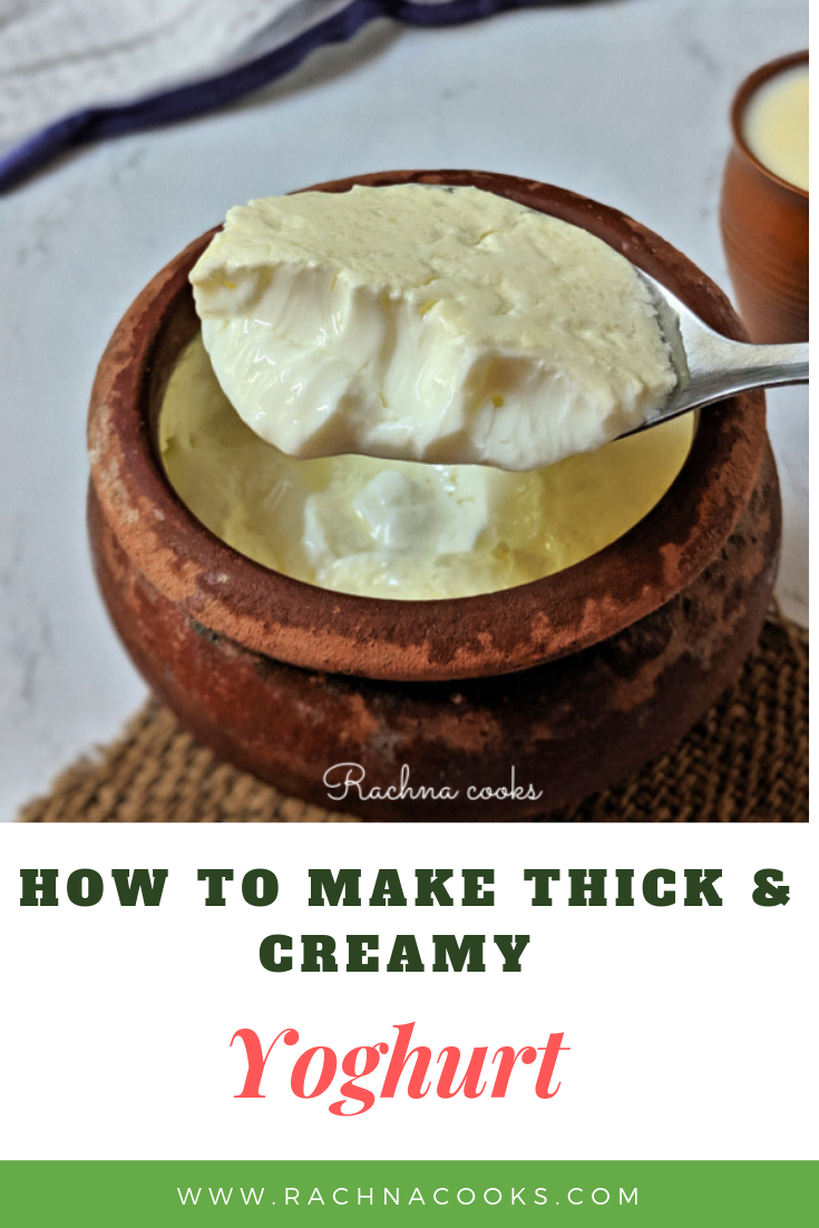 how to make thick curd at home
