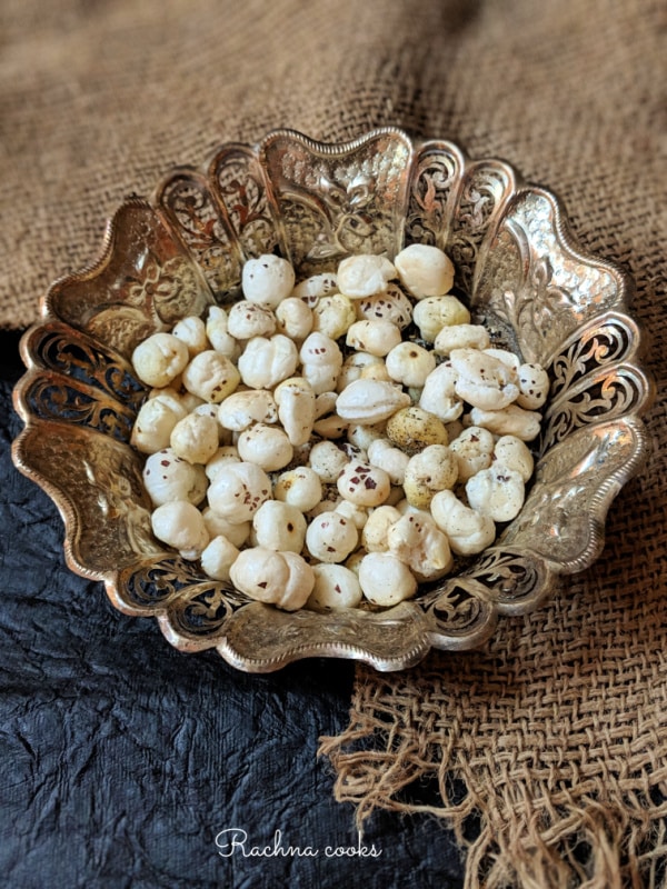 roasted makhana recipe
