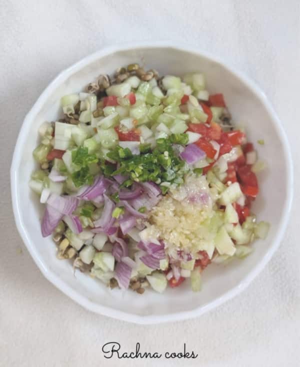 vegan lentil salad