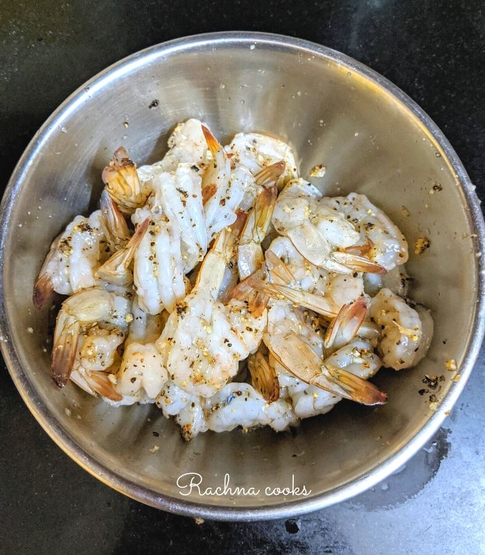 lemon garlic pepper shrimp