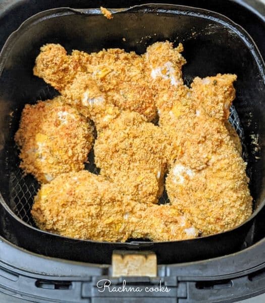 crispy air fryer fried chicken